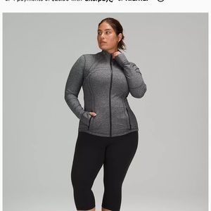 Lululemon define jacket! Size 4 worn twice.